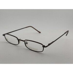 SUNOPTIC OPTICAL QUALITY 189C 45-20 Brown Oval Glasses Frames